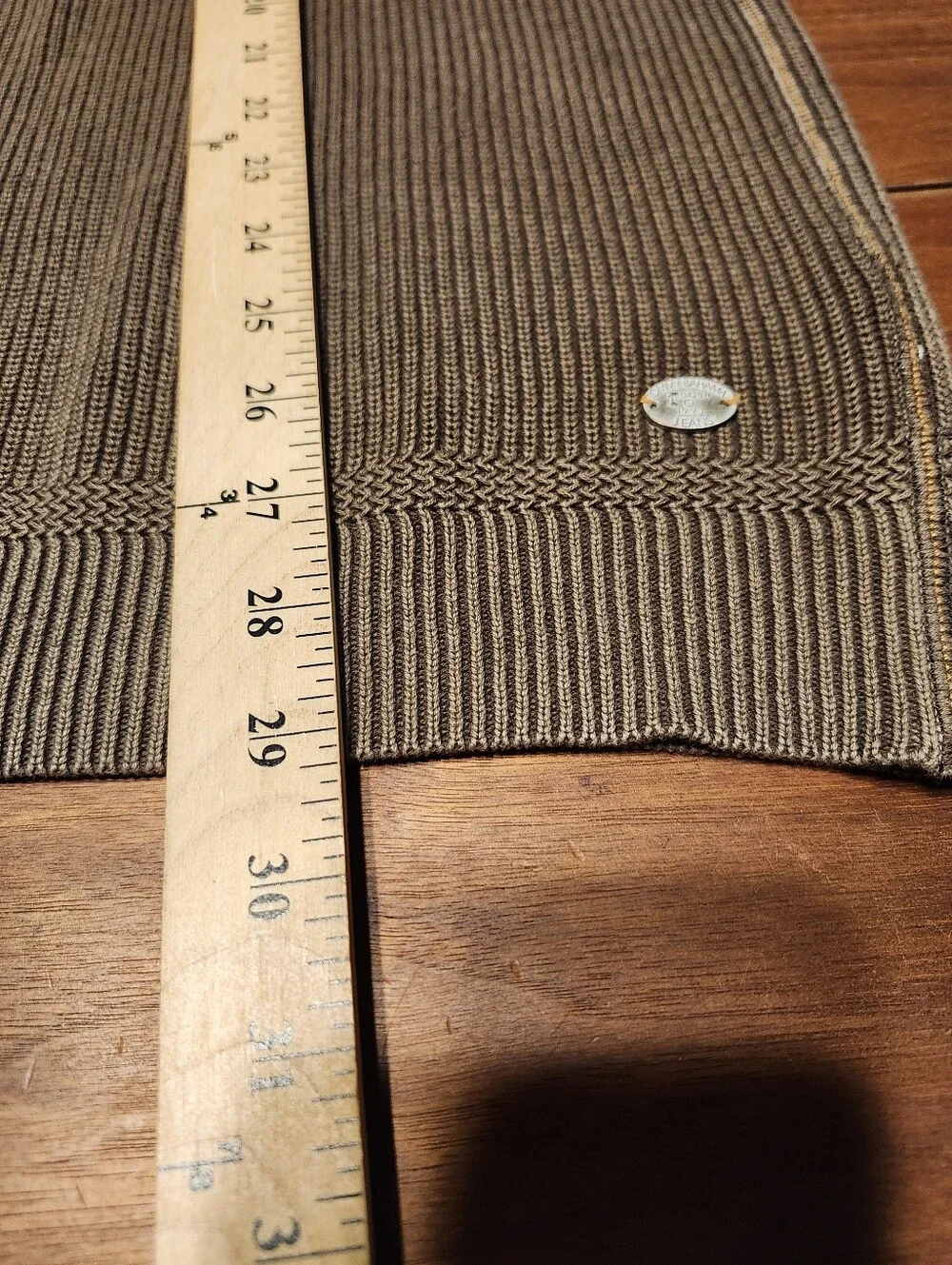 Tommy Bahama East River Half-Zip Cotton Sweater Brown Long Sleeve Men’s Size L
